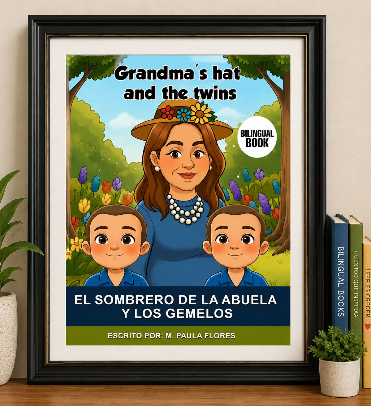 Libro El Sombrero de la Abuela y Los Gemelos